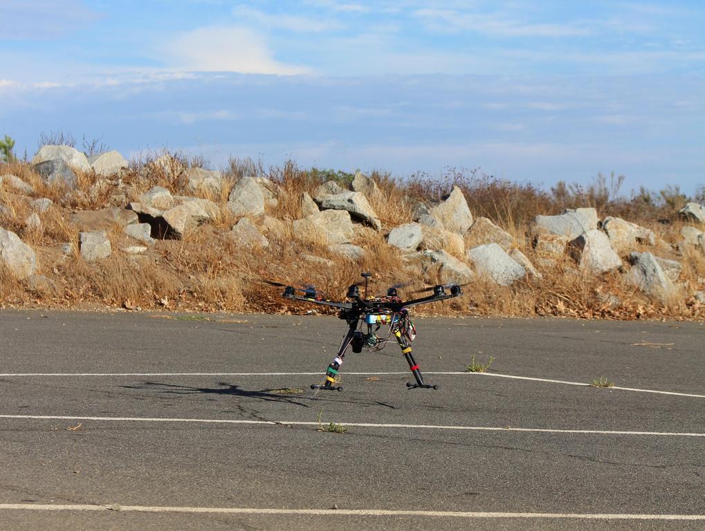 Flight testing at Lake Hodges