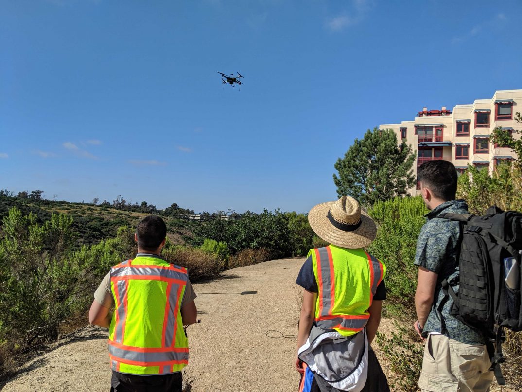 Maiden Flight of the FoxTech Hover 1 with full crew.